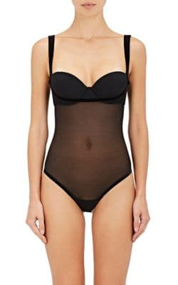 Tulle Forming String Bodysuit