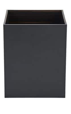Leather Rectangular Wastebasket