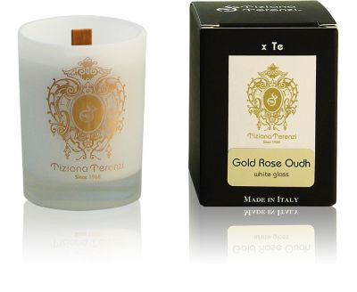 Gold Rose Oudh Mini Candle