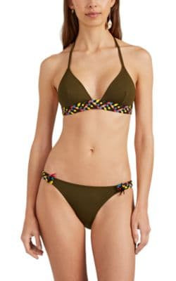 Poncho & Lambada Braid-Detailed Bikini