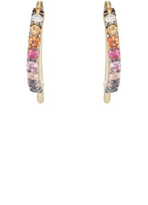 Norah Multicolor-Sapphire Earrings