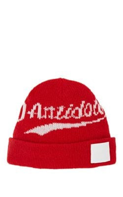 Logo Wool-Blend Chenille Beanie