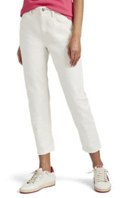 "The Vintage Cropped" Slim Jeans