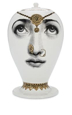 Bollywood Lidded Ceramic Vase