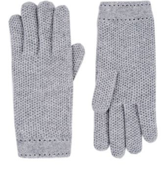 Woven Cashmere Gloves