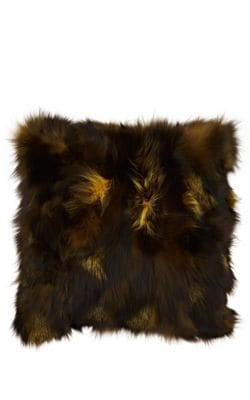 Fox Fur Pillow 1