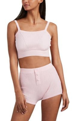 Rib-Knit Crop Top
