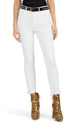 W3 Straight Authentic Crop Jeans 2