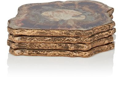 "Fossil" Coaster Set