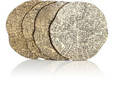 Timber Coaster Set