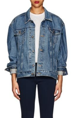 Fleurty Oversized Denim Jacket