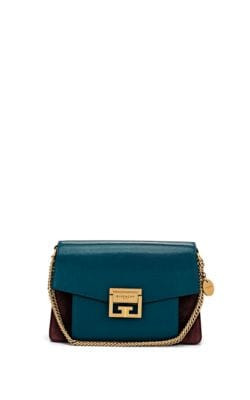 GV3 Small Leather & Suede Shoulder Bag 1