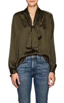 Washed Satin Blouse 4