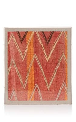 Chevron-Kilim Framed Print