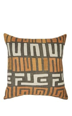 Kuba-Cloth Linen Pillow 1