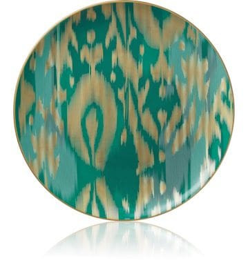 Voyage En Ikat Presentation Plate