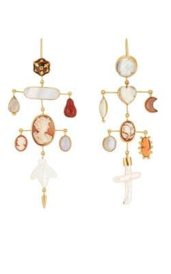 Victorian Wire Drop Earrings