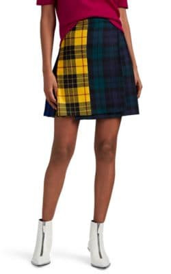 Plaid Wool Mini-Kilt 1