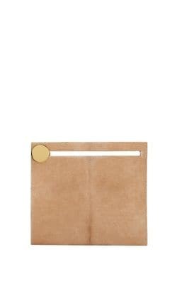 Max Calf Hair Clutch