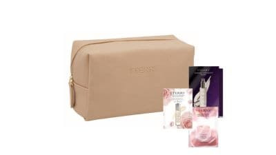 Pink Pouch With Deluxe Samples