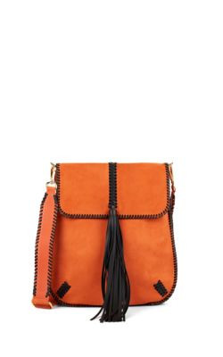 Suede Shoulder Bag