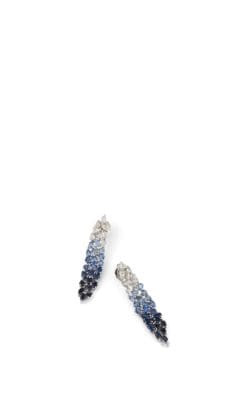 Mixed-Gemstone Flexible Drop Earrings