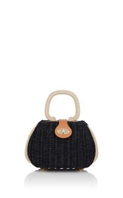 Framed Wicker Bag