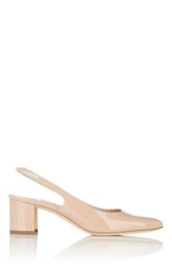 Allurasa Patent Leather Slingback Sandals