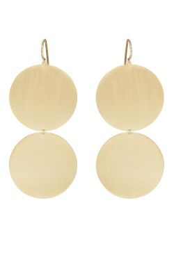 Large Circle Double-Drop Earrings