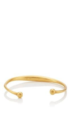 Yellow Gold Tapered Cuff