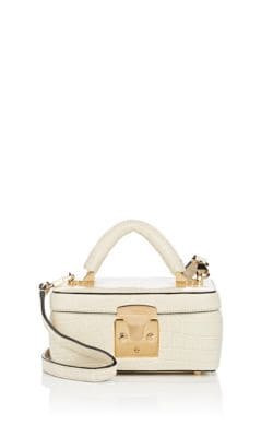 Beauty Case 1.7 Alligator Shoulder Bag
