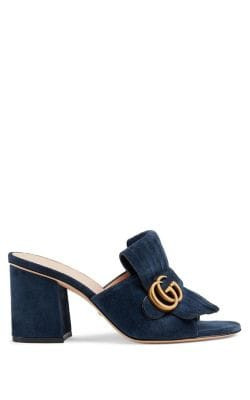 Marmont Suede Mules