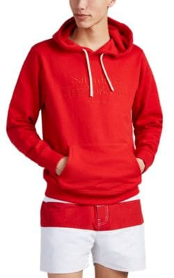 Logo-Embroidered Cotton French Terry Hoodie