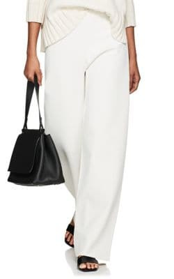 Lala Compact Knit Wide-Leg Pants