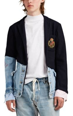 Mixed-Media Jacket