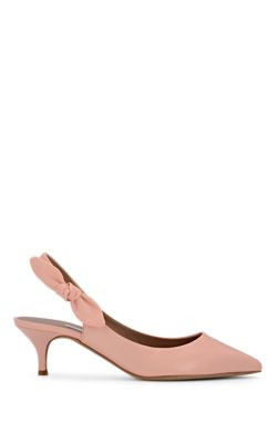 Rise Leather Slingback Pumps
