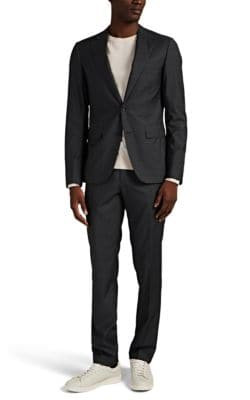 Travel Wool Two-Button Suit