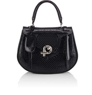 Mimosa Medium Leather Satchel