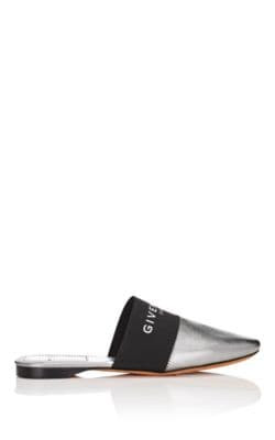 Bedford Metallic Leather Mules