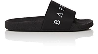 Logo Rubber Slide Sandals