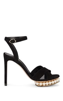 Casati Suede Platform Sandals