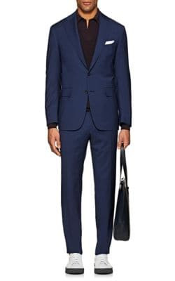 Capri Wool Two-Button Suit 3