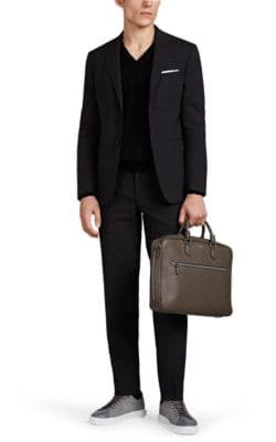 Virgin Wool Two-Button Suit