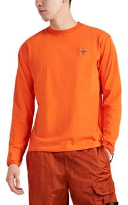Logo-Patch Cotton Long-Sleeve T-Shirt