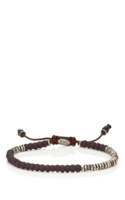 Garnet Beaded Bracelet