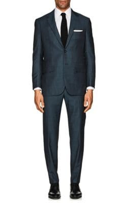 PG Herringbone Wool Two-Button Suit