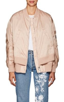 Aralia Tech-Twill Down Bomber Jacket