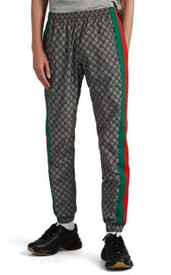 GG-Pattern Jogger Pants
