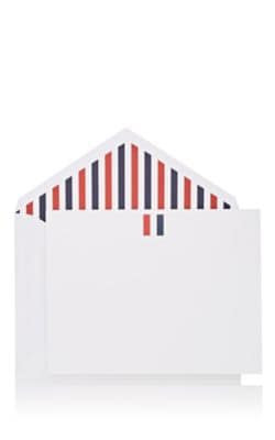 Tricolor Notecard Set