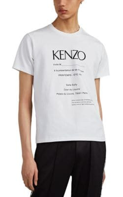 Logo-Invite Cotton-Blend T-Shirt
